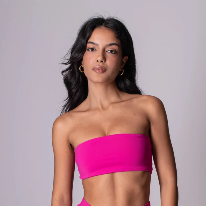 Top Tomara Que Caia Rosa Pink
