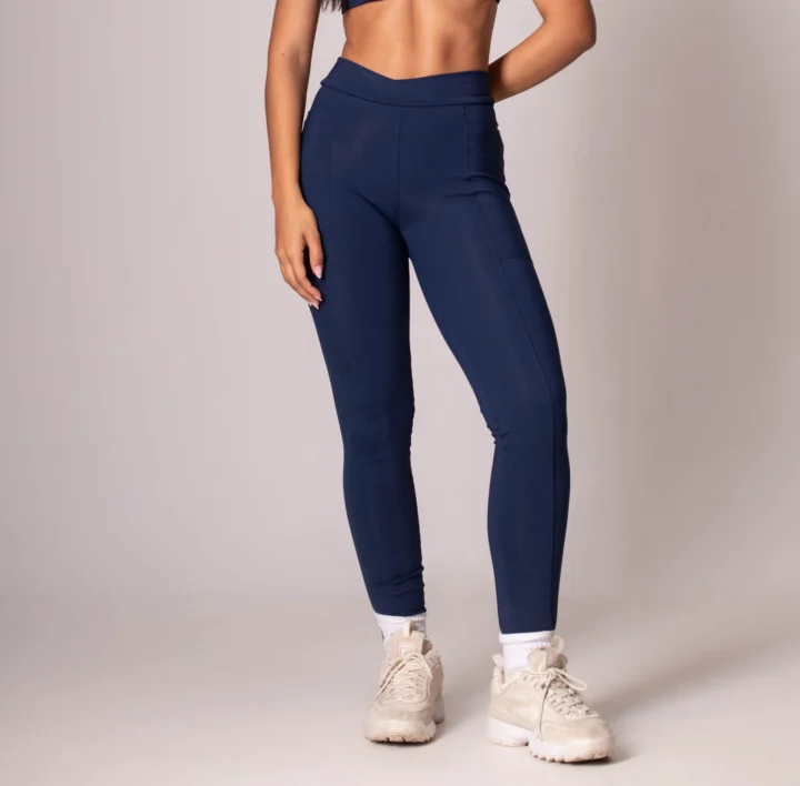 Legging Cross Azul Marinho