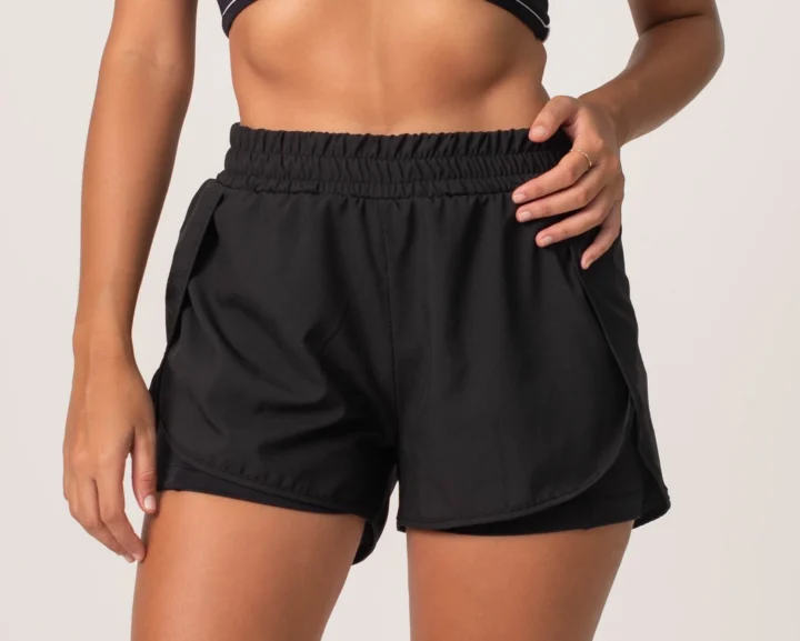 Short Wide Preto