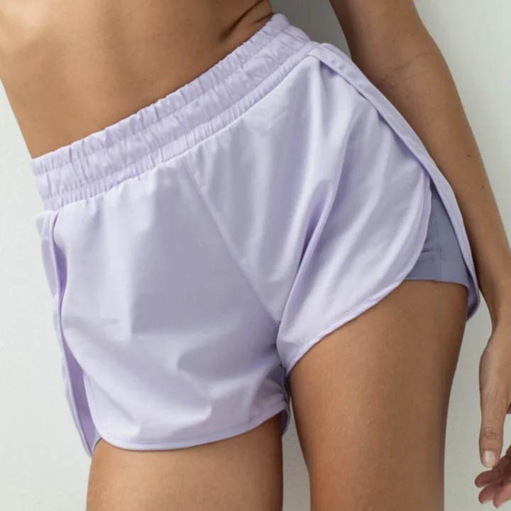 Short Wide Lilás Lilac