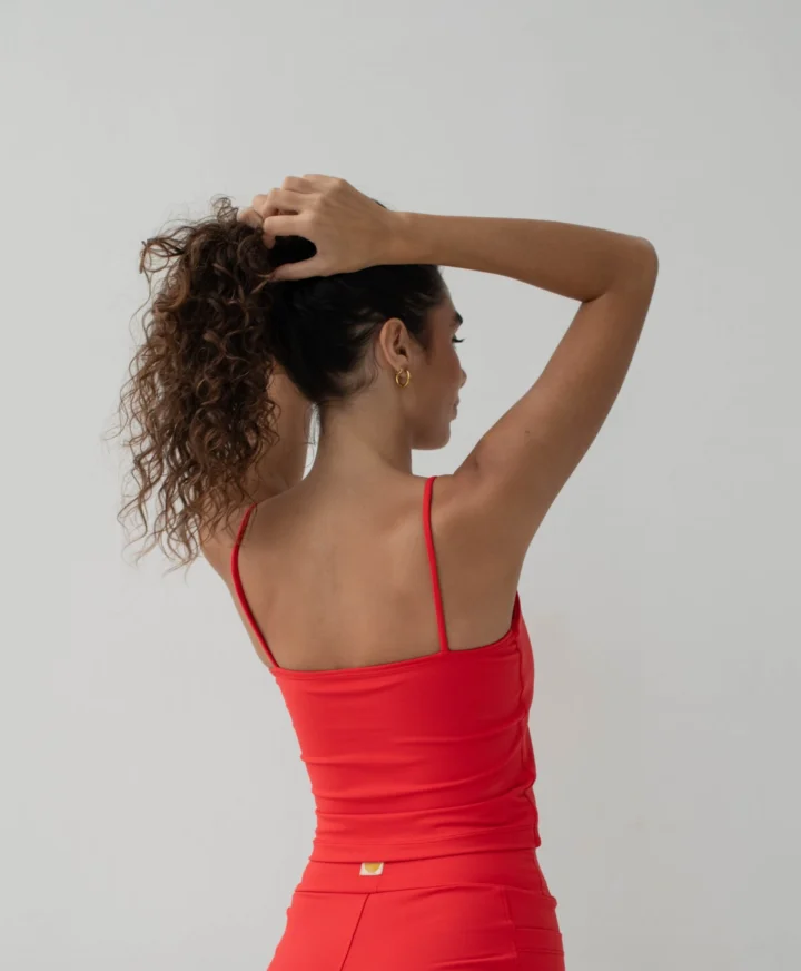 Top Regata Vermelho Ginger