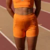 Short Marshmallow Laranja