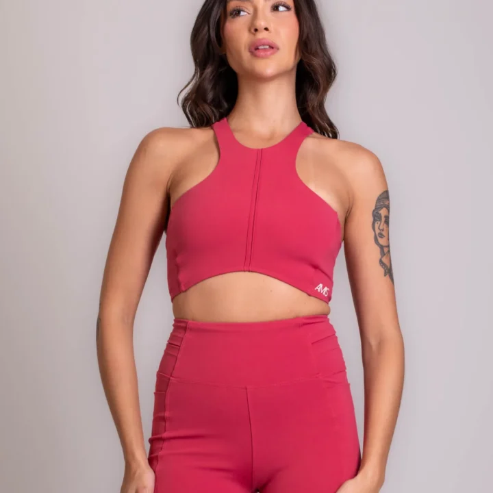 Alternative view of Top Pocket Rosa Romã