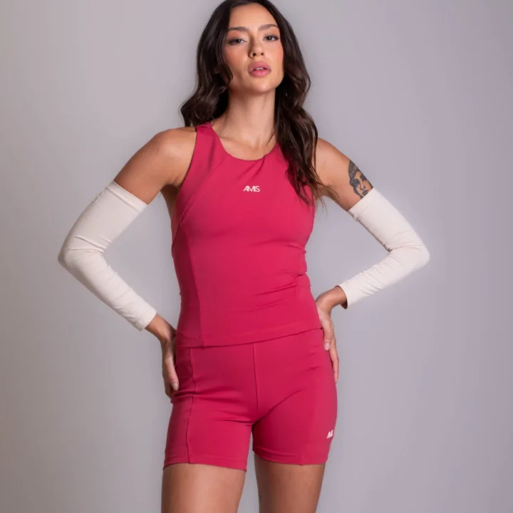Alternative view of Regata Pocket Rosa Romã
