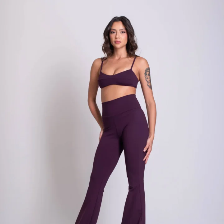 Alternative view of Top Biquíni Roxo