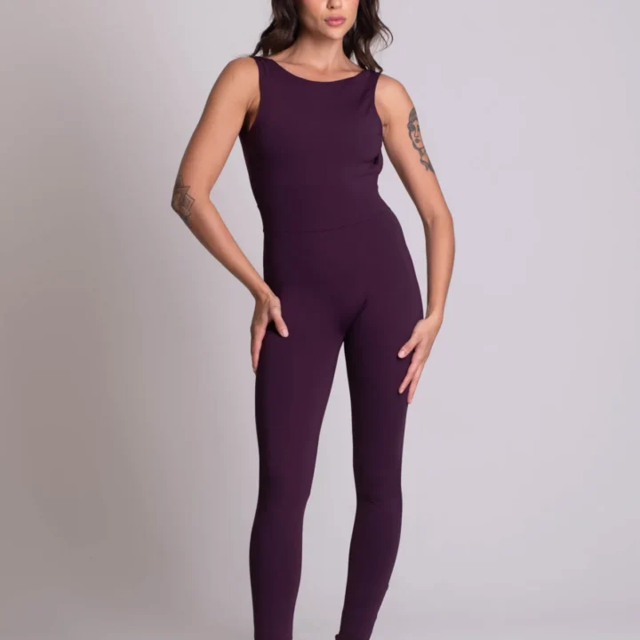 Macacão Back Long Roxo