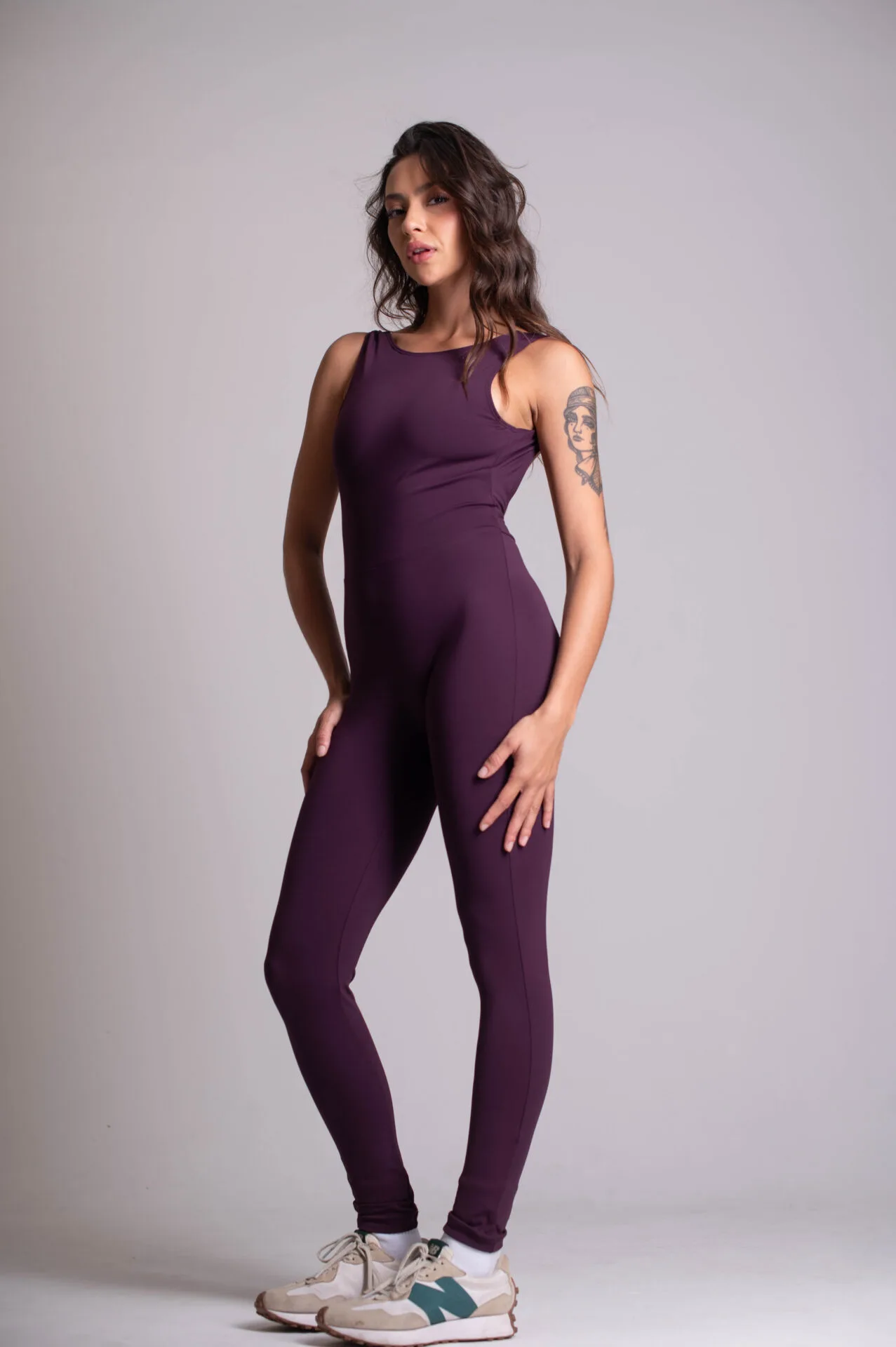 Macacão Back Long Roxo - Imagem 4