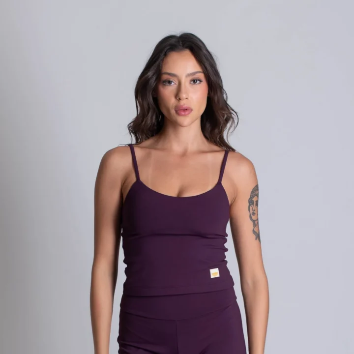 Top Regata Roxo
