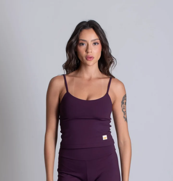 Top Regata Roxo