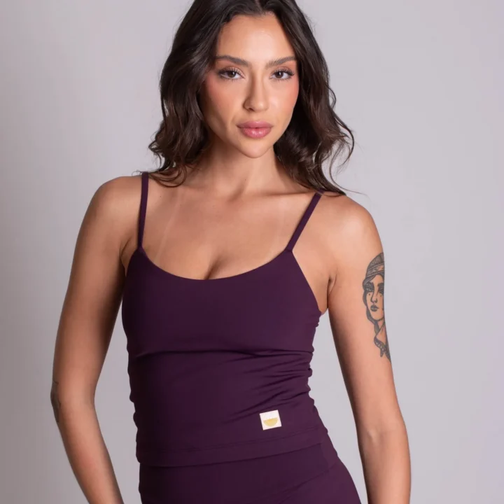 Alternative view of Top Regata Roxo