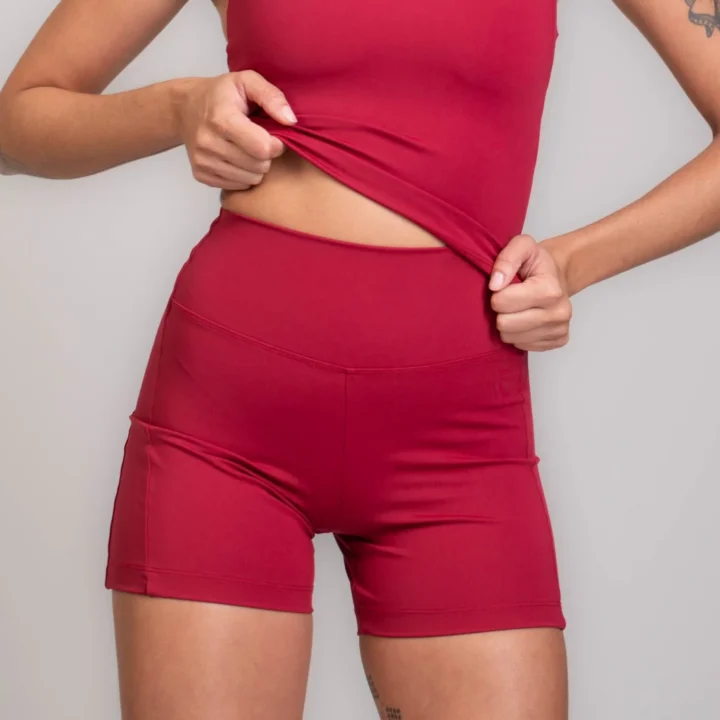 Short Beauty Vermelho Cherry